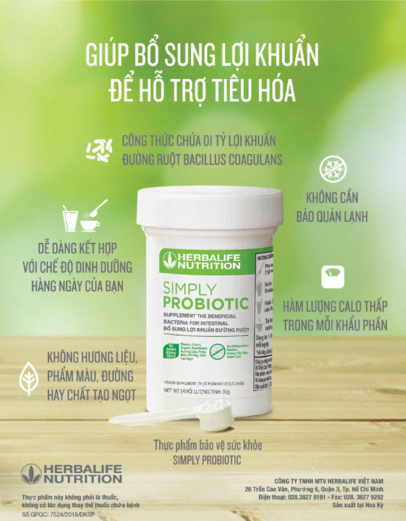 Những ưu điểm của sản phẩm Simply Probiotic